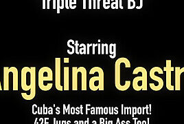 BBWs Angelina Castro Sam 38G Trinity Guess Milk Black Cock
