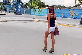 Model Nude And Naughty In First Porn Video At Trike Patrol